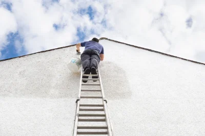 Peinture extérieure à Courbeveille — façades et ravalement